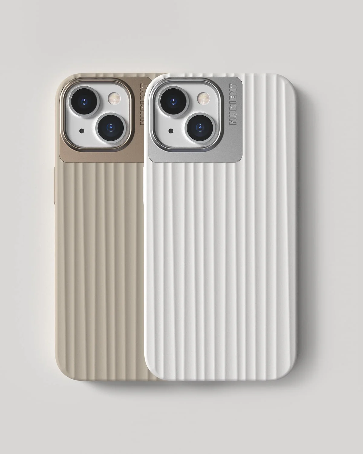Bold Case - iPhone 15 - Linen Beige & Chalk White