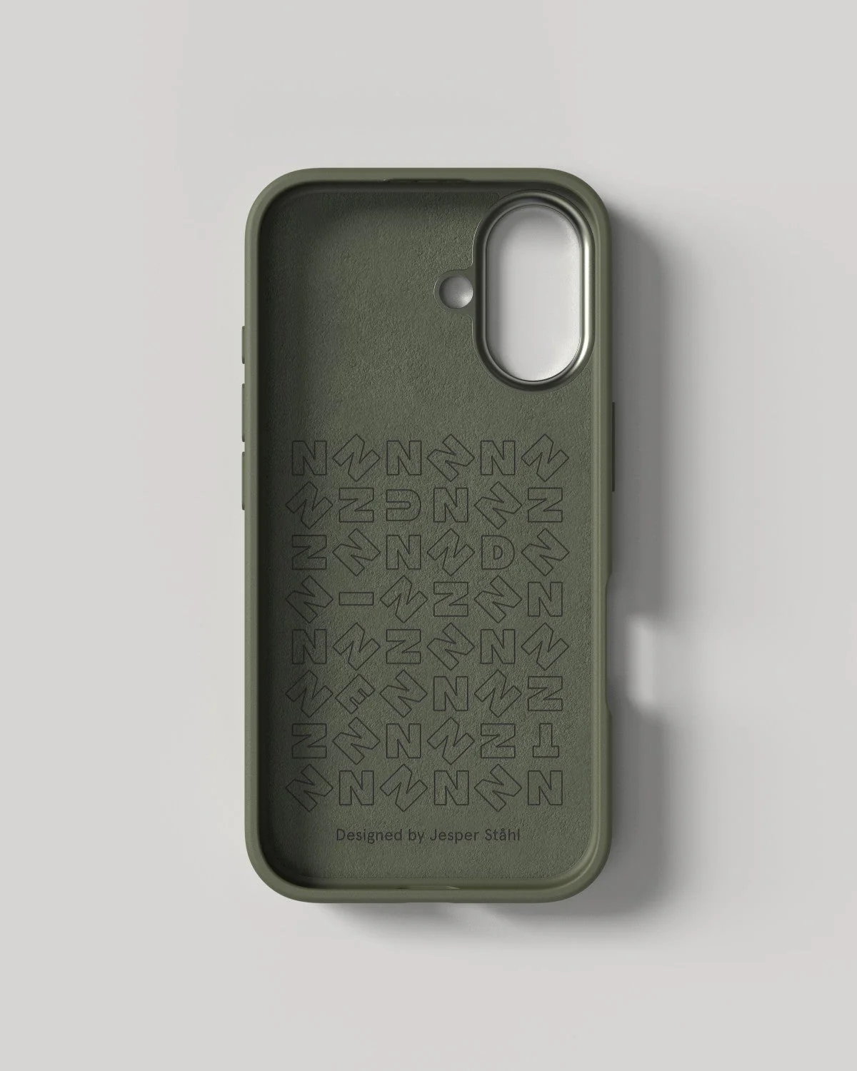Bold Case - iPhone 16 - Linen Beige & Olive Green - Image 5