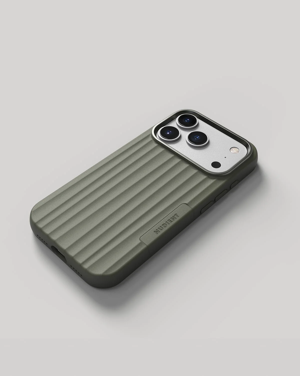 Bold Case - iPhone 17 Pro - Linen Beige & Olive Green - Image 6