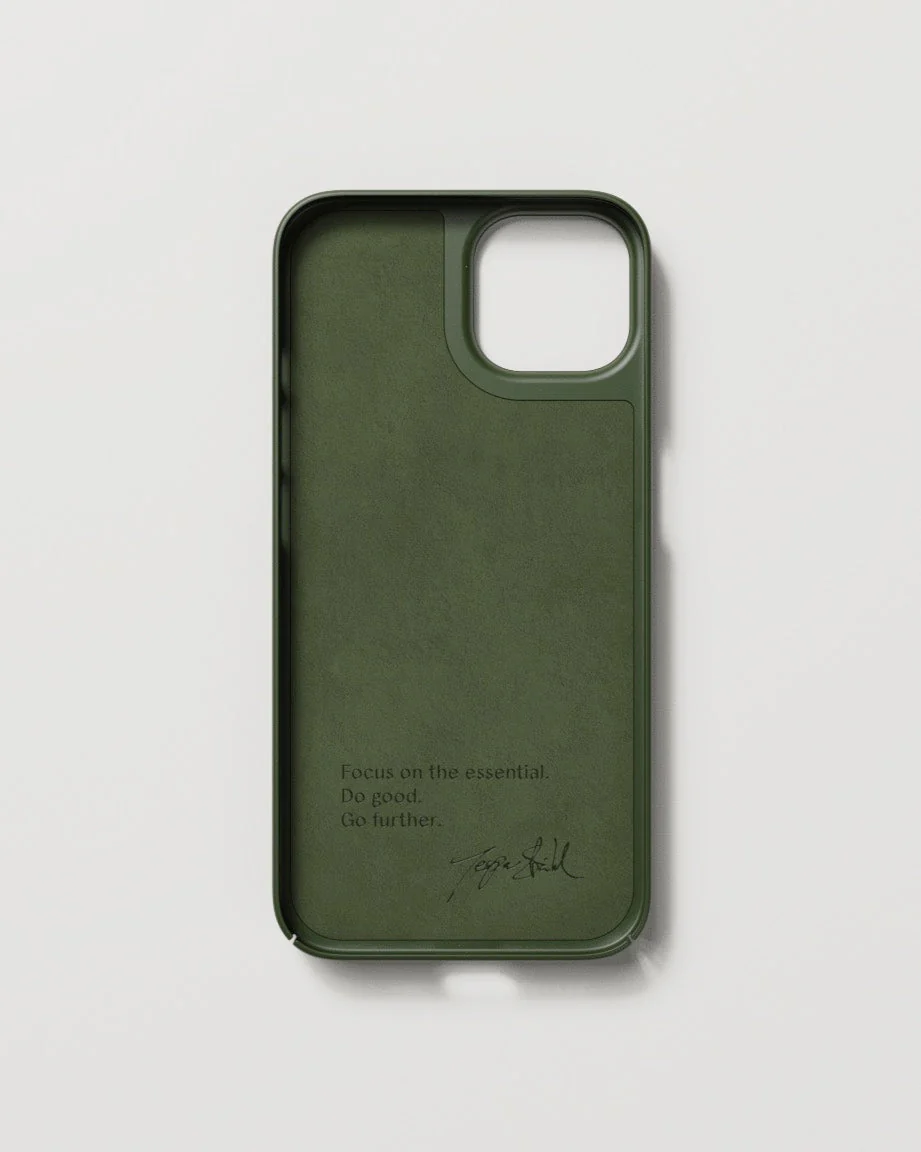 Thin Case - iPhone 14 - Ink Black & Pine Green - Image 5